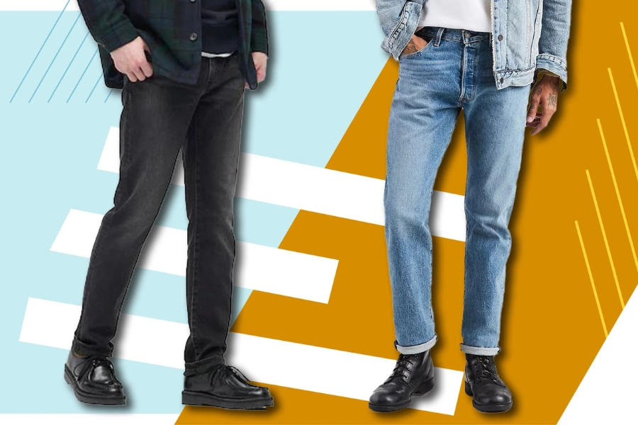 pantalones skinny de hombre